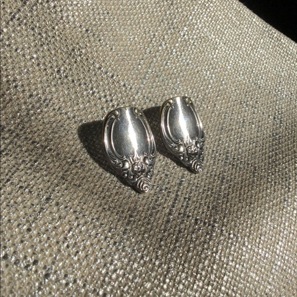 Vintage Spoon Earrings